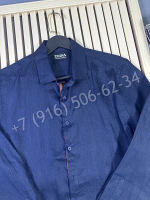 Рубашка Zegna из льна 30159