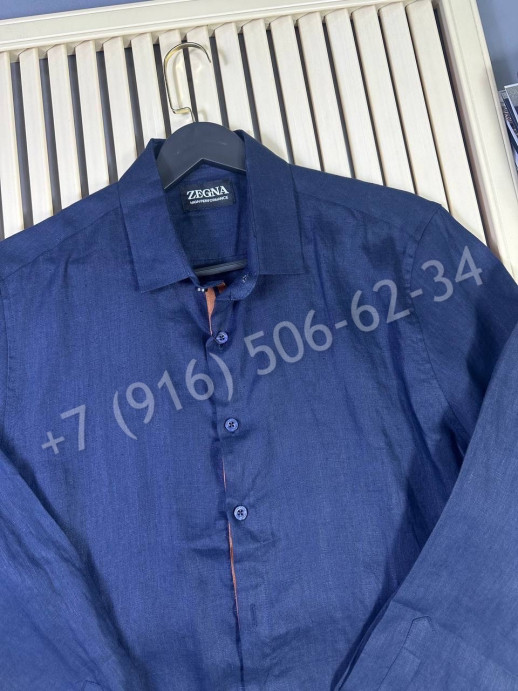Рубашка Zegna из льна 30159