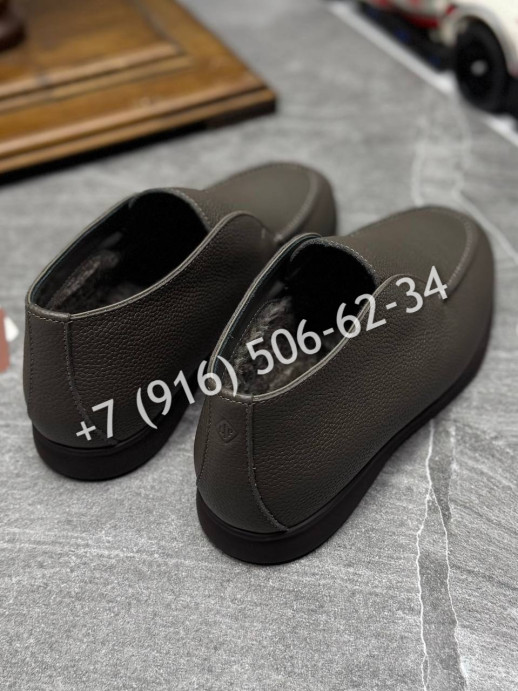 Лоферы Loro Piana на меху 5391 13