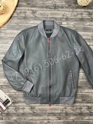 Кожаная куртка Kiton 22081