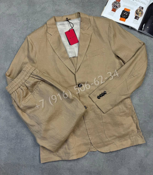 Прогулочный костюм KITON из льна 32271