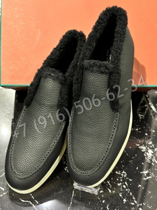 Лоферы Loro Piana на меху 22792