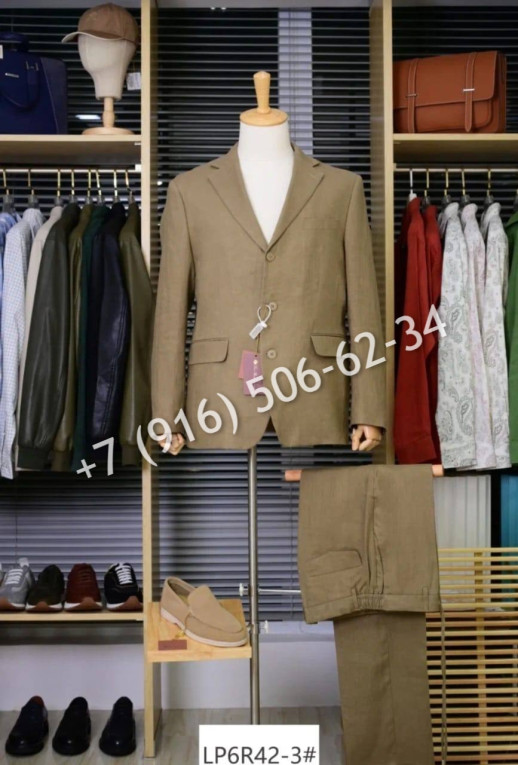 Льняной костюм Loro Piana 14067 5