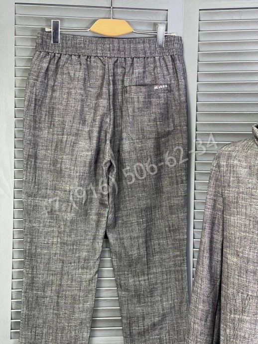 Льняной костюм KITON 15049