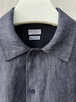 Рубашка Brunello Cucinelli из льна 12184 3