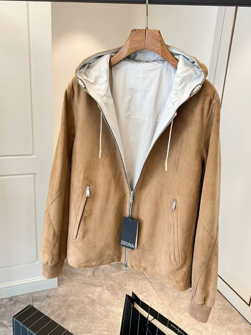 Замшевая куртка Zegna 8778