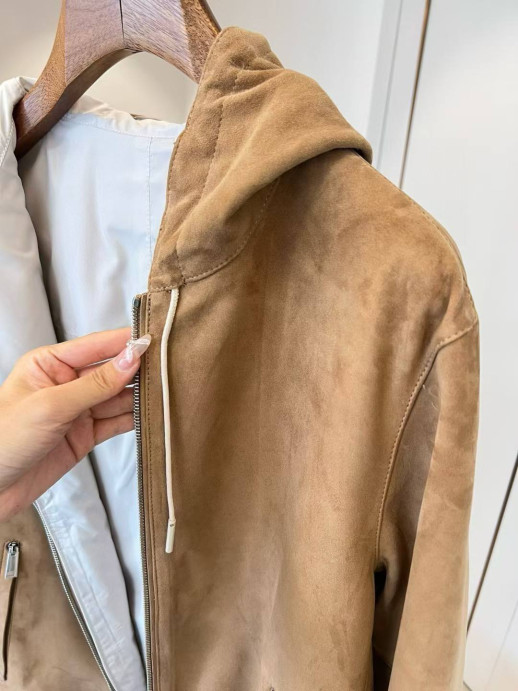 Замшевая куртка Zegna 8778