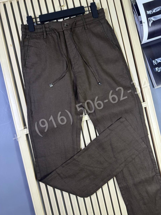 Брюки из льна Tom Ford 30160