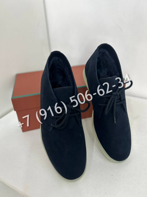 Ботинки Loro Piana на меху 23305 7