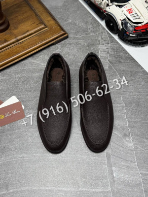 Лоферы Loro Piana на меху 5391 14