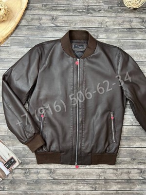 Кожаная куртка Kiton 22082