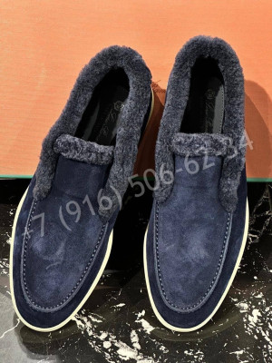 Лоферы Loro Piana на меху 22793