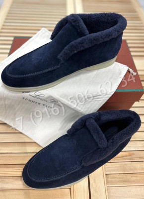 Лоферы на меху Loro Piana 25362