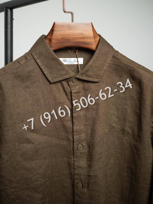 Рубашка Loro Piana из льна 18335 15