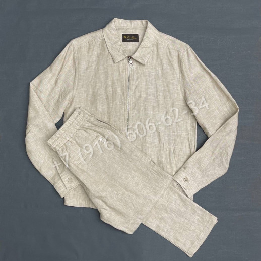 Льняной костюм Loro Piana 17680