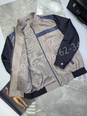 Ветровка Stefano Ricci с кожей страуса 28663