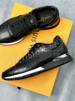 Кроссовки из кожи крокодила  Louis Vuitton 21082