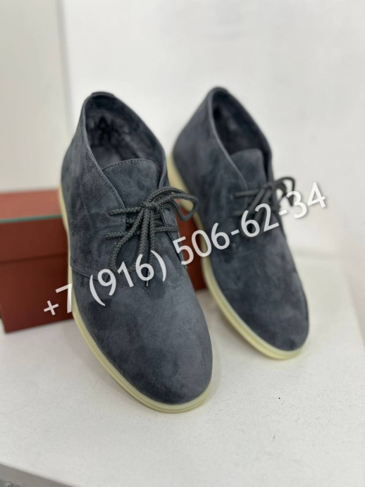 Ботинки Loro Piana на меху 23305 8