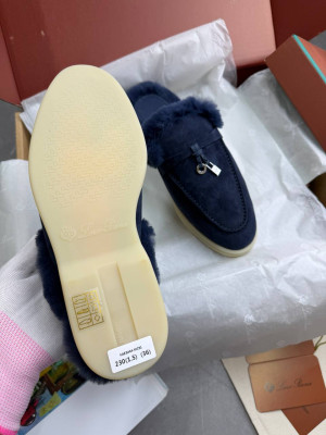 Мюли Loro Piana на меху 12410