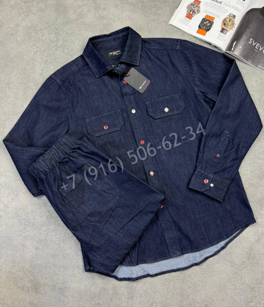 Костюм из денима KITON 32273