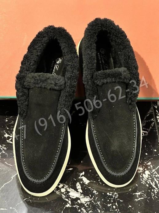 Лоферы Loro Piana на меху 22794