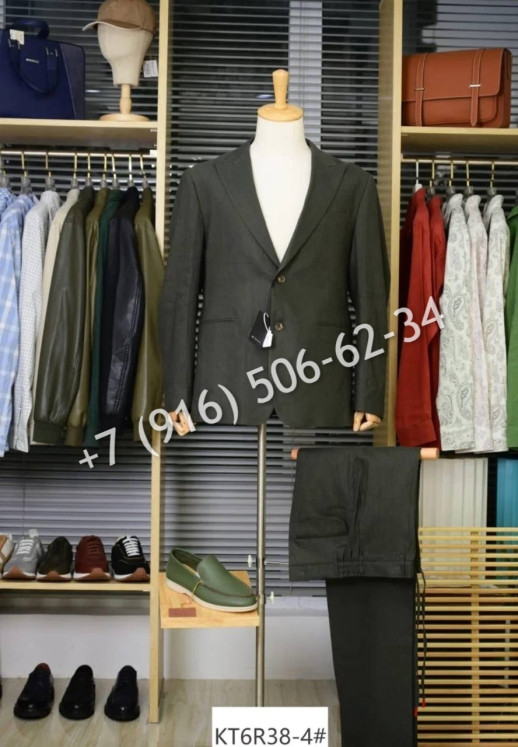 Льняной костюм KITON 18996 2