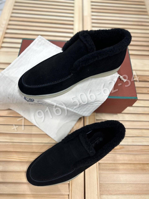 Лоферы на меху Loro Piana 25363