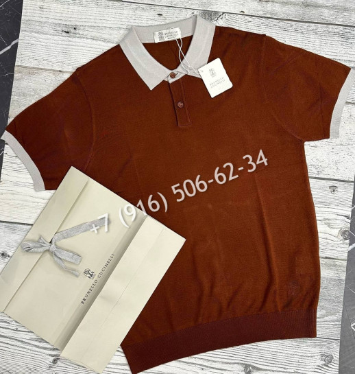 Поло Brunello Cucinelli 29551 10