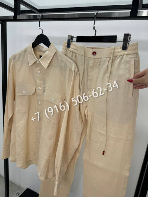 Льняной костюм KITON 15047 6