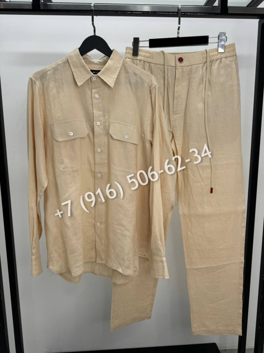 Льняной костюм KITON 15047 6