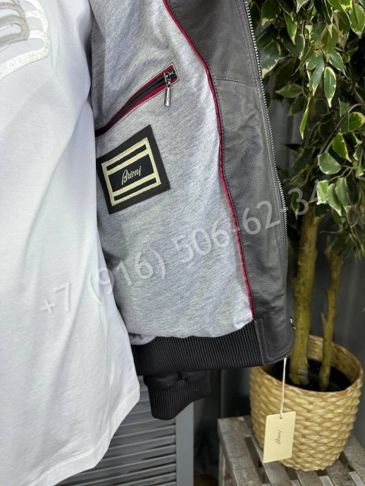 Кожаная куртка Brioni 16472