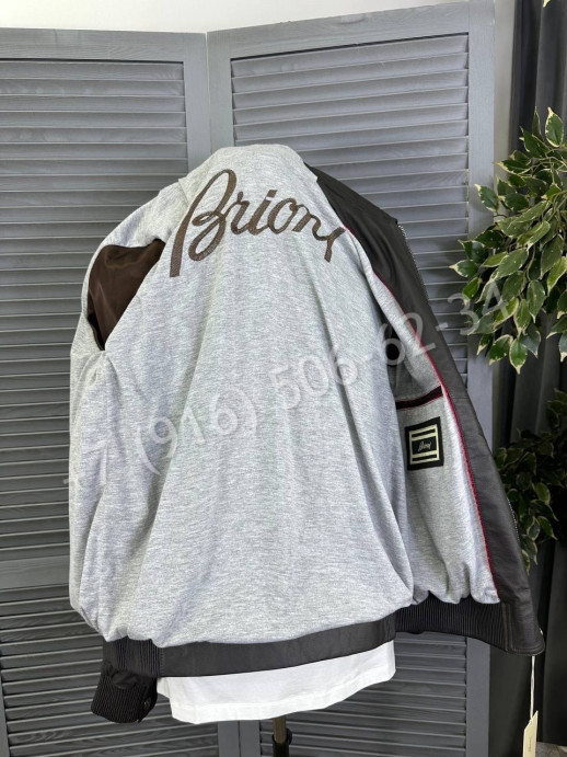 Кожаная куртка Brioni 16472