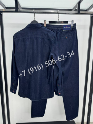 Костюм из денима KITON 18738 3