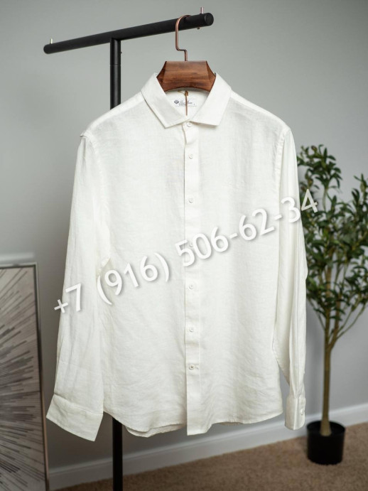 Рубашка Loro Piana из льна 18335 16