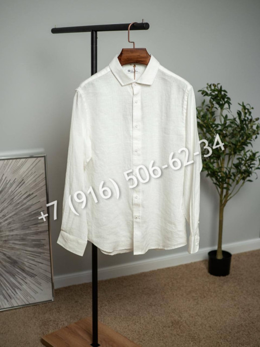 Рубашка Loro Piana из льна 18335 16