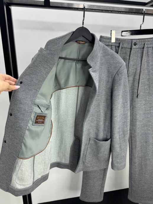 Костюм Loro Piana из натурального кашемира с добавлением шерсти 12644 1