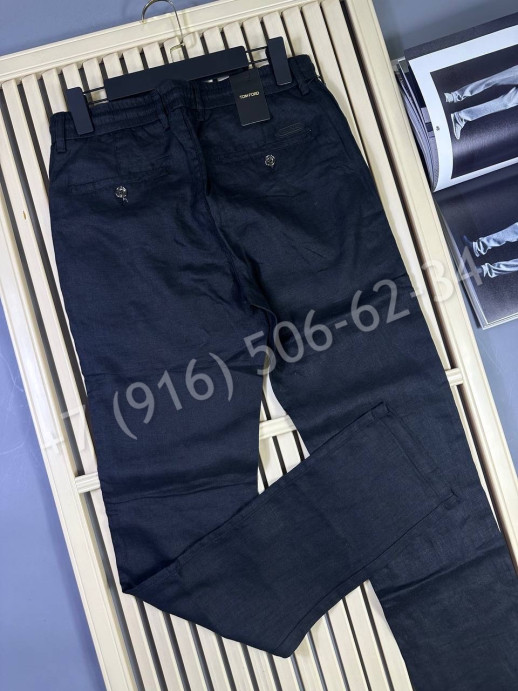 Брюки из льна Tom Ford 30162