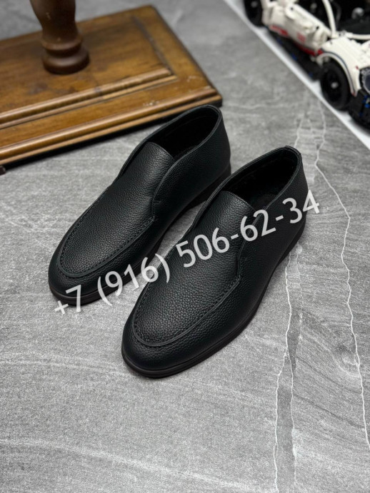 Лоферы Loro Piana на меху 5391 16