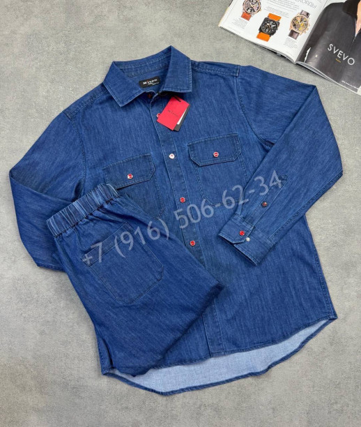 Костюм из денима KITON 32274