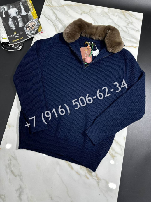 Джемпер Loro Piana на меху 23896 1