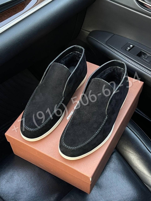 Лоферы Loro Piana на меху 22895