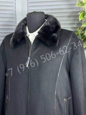 Кашемировая куртка Stefano Ricci со вставки кожи питона / на меху 23611