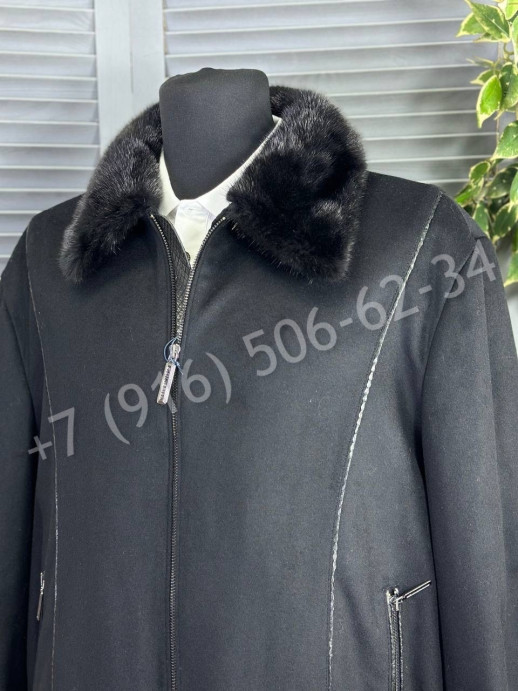 Кашемировая куртка Stefano Ricci со вставки кожи питона / на меху 23611