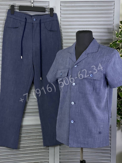 Прогулочный костюм ZILLI из льна 15152