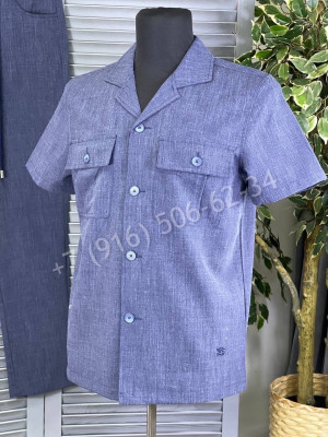 Прогулочный костюм ZILLI из льна 15152