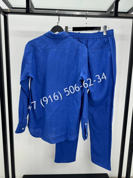 Льняной костюм KITON 15047 7