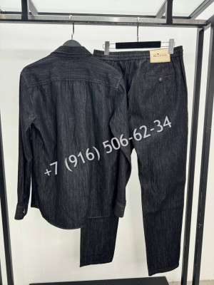 Костюм из денима KITON 18738 4