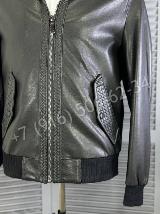 Кожаная куртка Bottega Veneta 27262