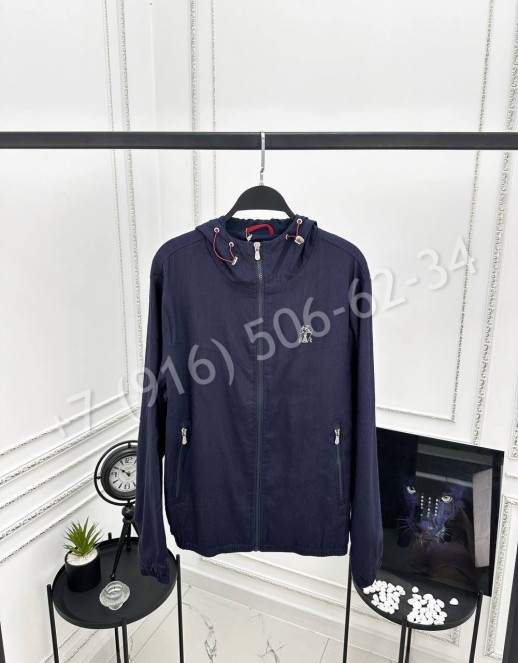 Ветровка Brunello Cucinelli из льна 28465