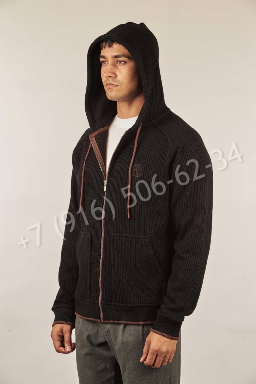 Кардиган Brunello Cucinelli с тонким флюсом внутри 19388